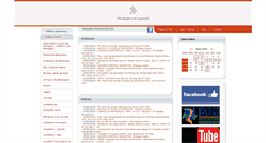 Desktop Screenshot of dadosmunicipais.org.br