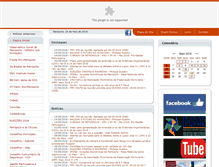Tablet Screenshot of dadosmunicipais.org.br